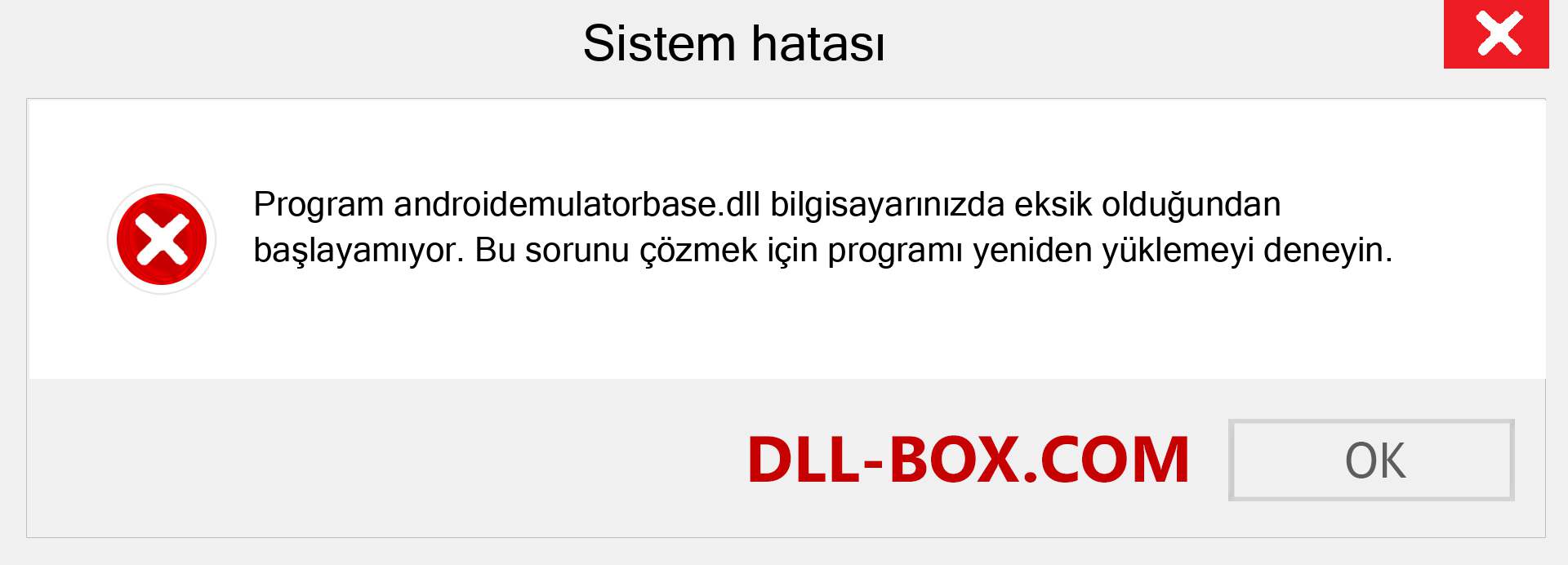 androidemulatorbase.dll dosyası eksik mi? Windows 7, 8, 10 için İndirin - Windows'ta androidemulatorbase dll Eksik Hatasını Düzeltin, fotoğraflar, resimler